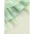 thumbnail image 7 of Douhoow Kids Girls Princess Dress Toddler Daisy Embroidery Sleeveless Sling Dress Mesh Tulle Dress, 7 of 7