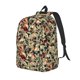 thumbnail image 1 of Balery Skulls1 Mochila Clásica Impresa Básica para Viaje, Mochila Escolar Resistente al Agua, Mochila de Lona con Correas Ajustables-Medium, 1 of 5