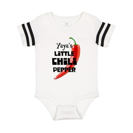 

Inktastic Yaya s Little Chili Pepper Gift Baby Boy or Baby Girl Bodysuit