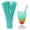 B007- Style G, variant on Disposable Straws, Smoothie Straws Disposable, 7.75 In, Drinking Straws, Green Straws, Green Paper, Polka Dot Pattern, Birthday Supplies, 100 Pc