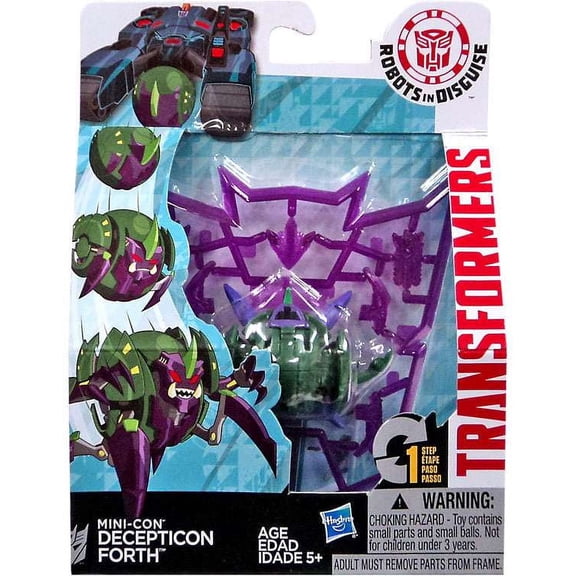 Decepticon Back Mini-Con Transformers Robots in Disguise 3"