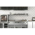 thumbnail image 7 of Danolapsi，Stainless steel shelf with backplate 12 "x 72", 260 pounds, certified by the National Science Foundation for use in restaurants, laundry rooms, kitchens, and garages, 7 of 7