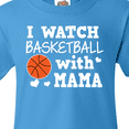 thumbnail image 4 of Inktastic I Watch Basketball with Mama Youth T-Shirt, 4 of 5