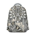 thumbnail image 3 of "Boho Travel Backpack for College - 17” Laptop Sleeve, Tribal Aesthetic, Water-Resistant Daypack with Multiple Pockets for School & Work Essentials", 3 of 6