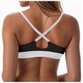 thumbnail image 3 of TOWED22 Women’s Bikini Top Push Up Padded Swim Top V Neck Bathing Suit Tops(Beige,XXL), 3 of 9