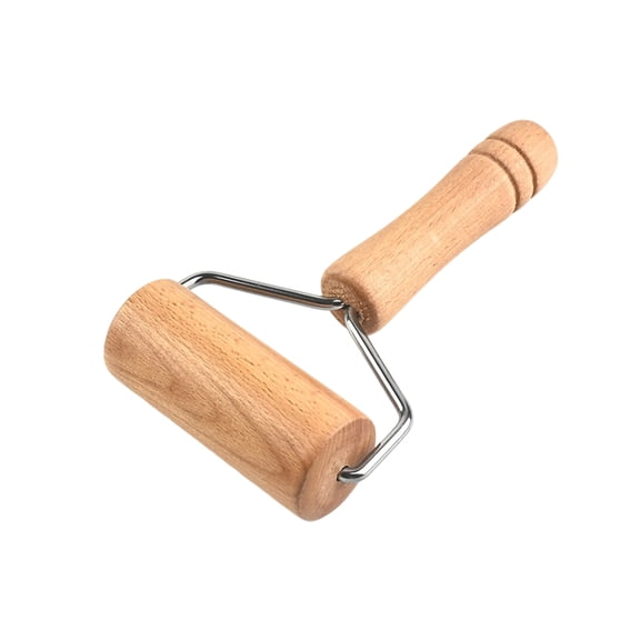 Beechwood Pizza Dough Roller Nonstick Kitchen Tool For Baking Pastry Tortillas