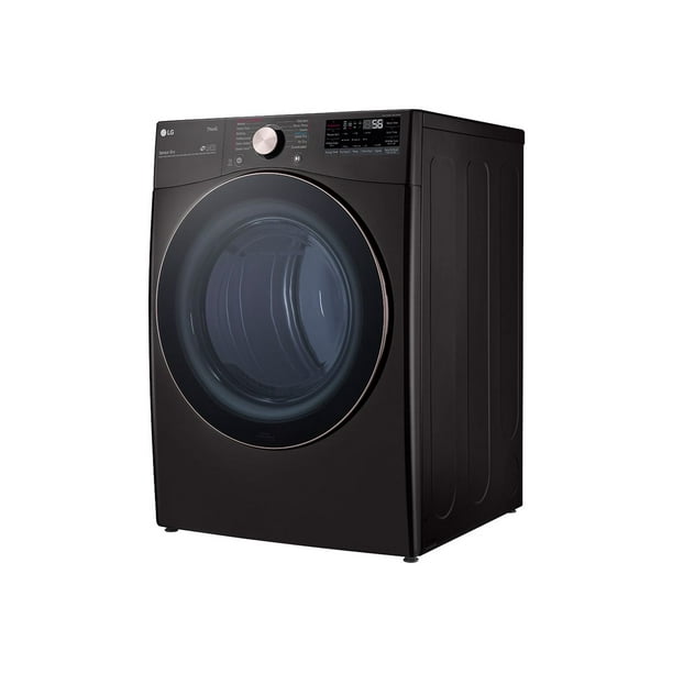 LG DLEX4000B Dryer WiFi width 27 in depth 30.1 in height
