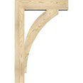 thumbnail image 3 of Ekena Millwork 4"W x 22"D x 34"H Thorton Block Rough Sawn Bracket, Douglas Fir, 3 of 25