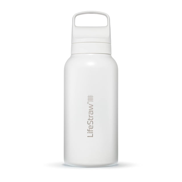 Botella Filtrante de Agua LifeStraw Go Serie 1L Blanco Polar