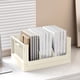 thumbnail image 5 of Xihbxyly Caja de Almacenamiento Plegable, Organizador Multifuncional con Ruedas, Diseño Que Ahorra Espacio, Material Transpirable, Ideal para Dormitorio, Sala de Estar, Garaje, Color Beige y Blanco,, 5 of 6