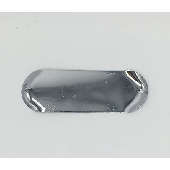 Kokanee Fishing Dodgers - 25 Pack - Ideal for Customization - Durable Chrome Finish - Perfect for Kokanee Salmon Fishing