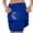 Dark Blue, variant on Laipiong Women Tennis Skirt with Trousers Sports Skirt Skirt High Waist Tennis Skort with 2 Pockets and Side Slit Summer Trouser Skirt