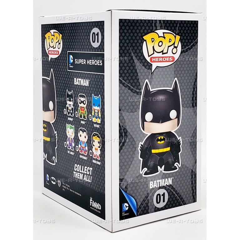 Funko Pop! Heroes DC Super Heroes #01 Batman Gamestop Exclusive