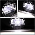 thumbnail image 3 of DNA Motoring FL-ZTL-366-SM For 2005-2022 Mustang Ranger Focus CRV Frontier Smoke Lens LED Projector Fog Light With Switch, 3 of 7