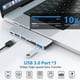 thumbnail image 5 of Adaptador Multipuerto USB C Hertekdo 6en1 Multifuncional para MacBook, 5 of 6