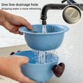 thumbnail image 3 of Household Lovely Fruit Washing Box Storage & Water Filtering Drainage Basket B1 G7H3, 3 of 7