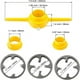 thumbnail image 3 of 6-piece Set Of Water Pipe Teeth Wrench Plastic Pipe Teeth Easy Threading, 3 of 8