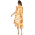 thumbnail image 2 of Sakkas Urbi Women's Casual African Print Beach Sleeveless Cover-up Caftan Dress - Print12 - One Size, 2 of 5