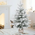 thumbnail image 4 of Christmas Decorations,Foldable Prelit Christmas Tree Outdoor Staked Artificial Xmas Tree Twinkling Design for Holiday Yard Garden Party Display, 4 of 5