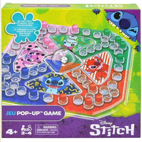 Disney Stitch Pop Up Board Game for Adults, 4 Years