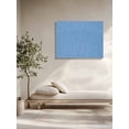 thumbnail image 5 of Blue Burlap Texture Wall Art for Living Room, Canvas Picture Wall Decor for Bathroom Bedroom, Farmhouse Vintage Blue Painting Artwork for Office Kitchen Hallway Dining Room Home Decorations 20"x24", 5 of 8
