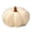 White, variant on Halloween Plush Pumpkin Pillow, Soft Stuffed Ornament for Fall & Thanksgiving Decor, 8″, White
