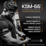 Vitadapt Complete Sports Multivitamin for Men - 24 Vitamins, KSM-66 Ashwagandha and Minerals for Athletes - Mens Multivitamin Daily Gym Supplements (90 Capsules)