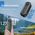 thumbnail image 2 of Treklon - Treklon 4S Body Camera, Treklon POV Camera, 4k Hands-Free Pocket Action Cam, Wearable Body Adventure Action Cameras for Cycling, Pet Walking & Outdoors Activities(Black), 2 of 7
