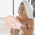 thumbnail image 2 of 2 guantes exfoliantes coreanos, guantes de baño, toallita asiática, toallas exfoliantes, frotador de espalda para mujeres y hombres, lavado de ducha, exfoliante, 2 of 6