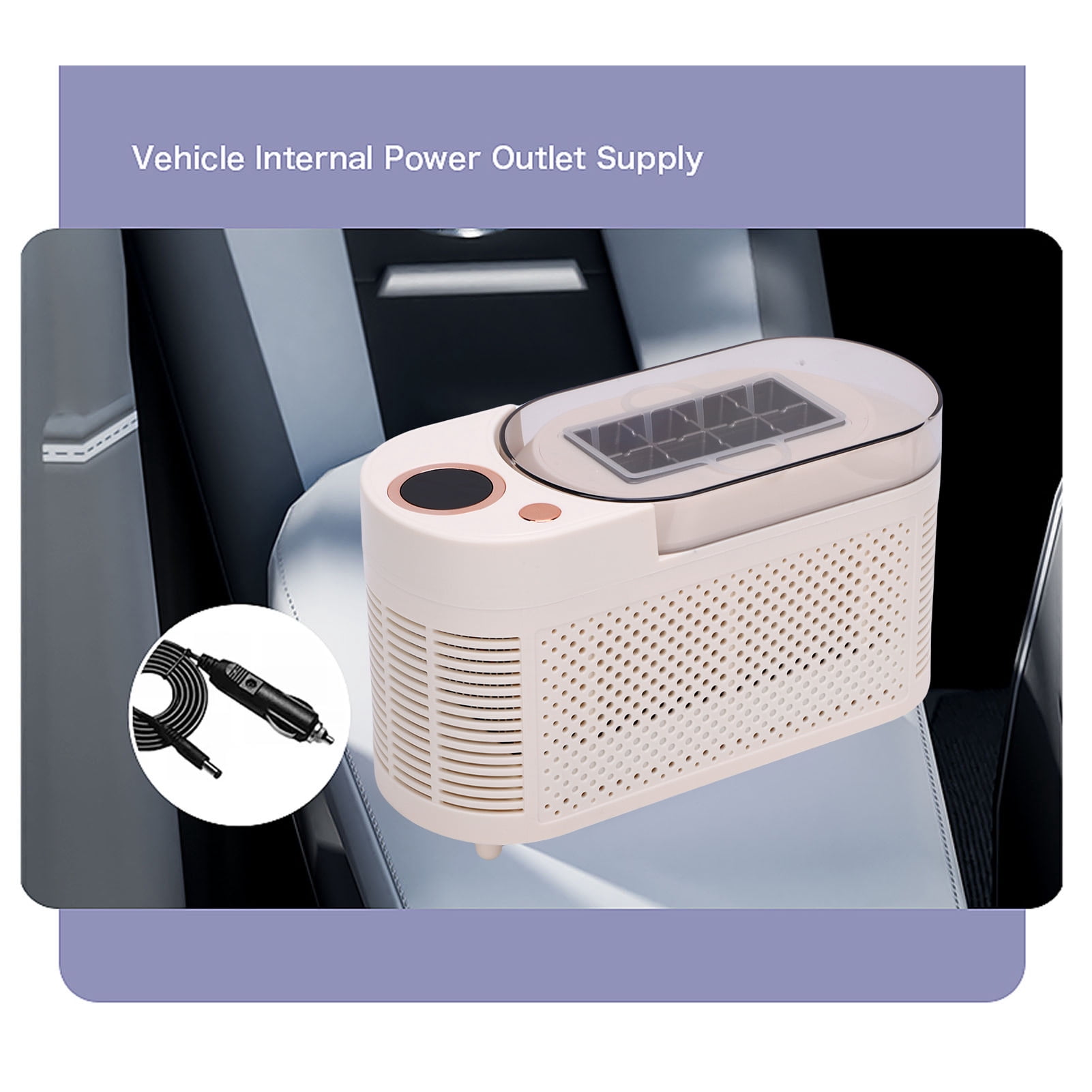 BIMZUC Portable Countertop Ice Maker Machine 120W, Produces 8 Cubes in 10-15 Minutes, Compact for Home Car Office and Camping, EU Plug Edition (9.8 inches / 25 cm)