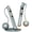 grey, variant on Smart Jump Rope For Fitness, Weighted Cordless Speed Jumping Rope, Adjustable Length - grey
