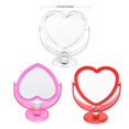 thumbnail image 4 of Table Mirror Heart Shape Vintage Double-sided Countertop Mirror Makeup Mirror, 4 of 10