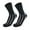 Black, variant on QURATI Mens Socks, Men's Outdoor Wading Sports Diving Mid Tube Socks for Men Black S