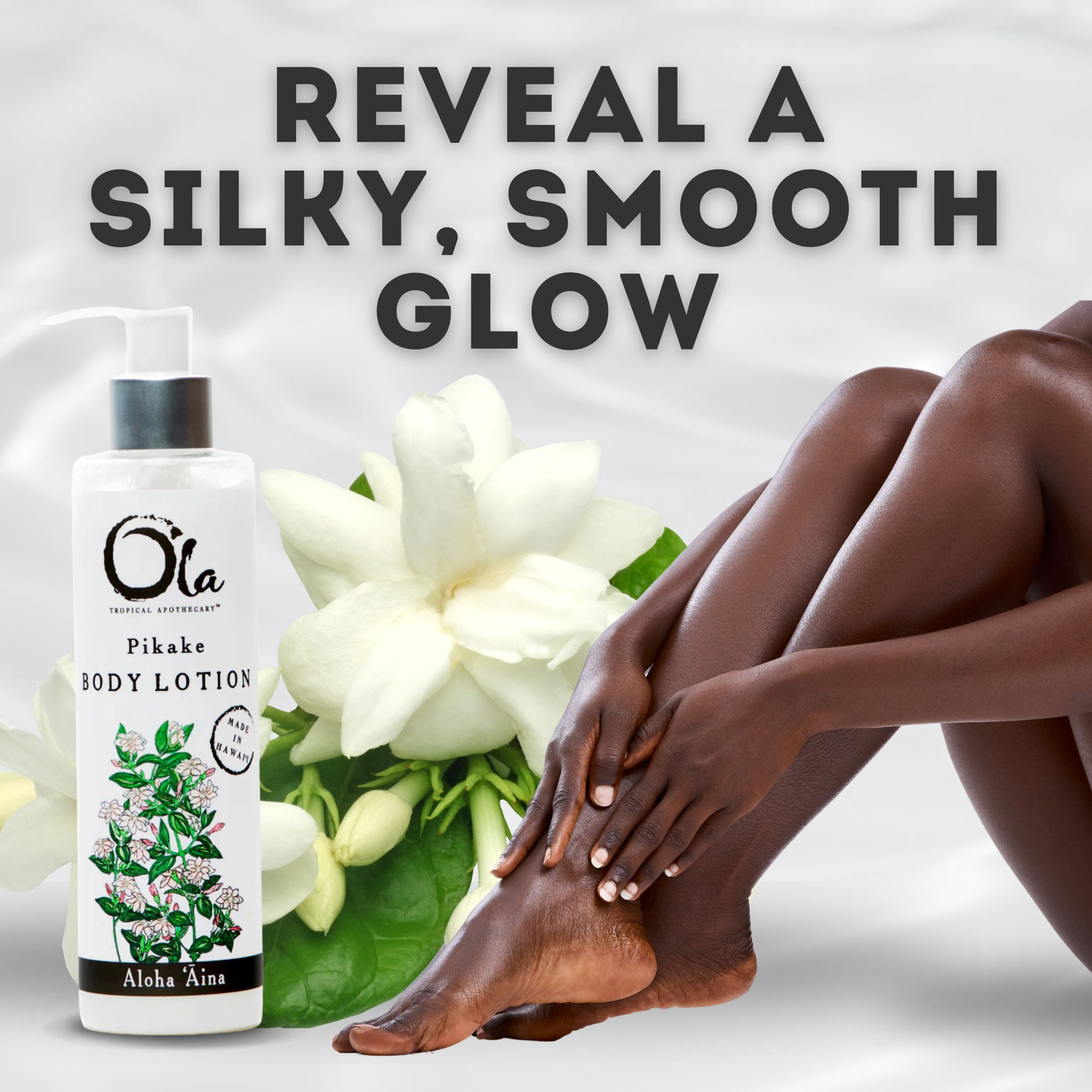 Ola Tropical Apothecary Pikake Body Lotion with Pure Tropical Oils and Plant Extracts - 8.45 Fl Oz