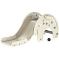 thumbnail image 2 of Qaba 3 in 1 Toddler Slide for Years 1-3 w/ Basketball Hoop, Elephant-Themed, 2 of 9