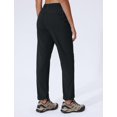 thumbnail image 3 of Pantalones de senderismo Seamaid Quick Dry, ligeros, para mujer, color negro XL, 3 of 7