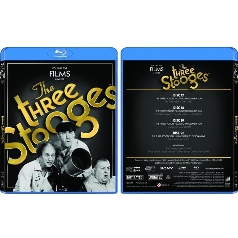 ウレロシリーズセット　Blu-ray　DVD Three Stooges The Collection (Blu-ray) New - Walmart.com