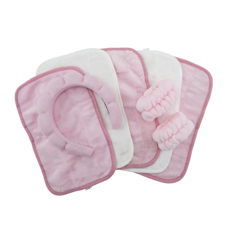 Get Ready with Me 8-Piece Beauty Set, with Spa Headband, Wrist