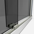 thumbnail image 5 of DreamLine Sapphire 56-60 in. W x 60 in. H Semi-Frameless Bypass Tub Door in Brushed Nickel and Gray Glass, 5 of 9