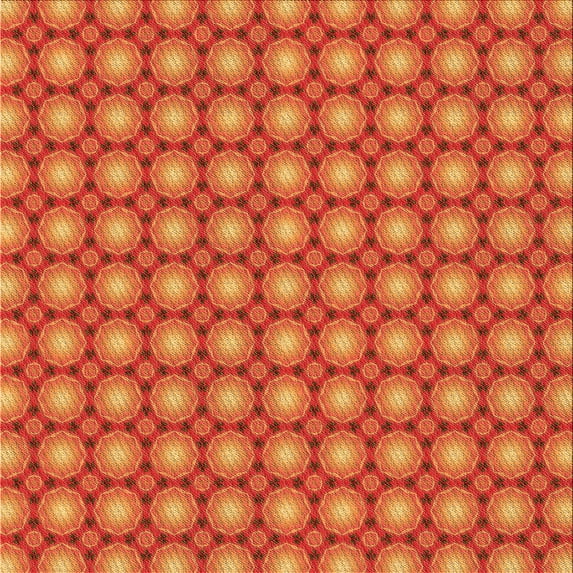 Ahgly Company Machine Washable Indoor Square Transitional Pumpkin Orange Area Rugs, 4' Square