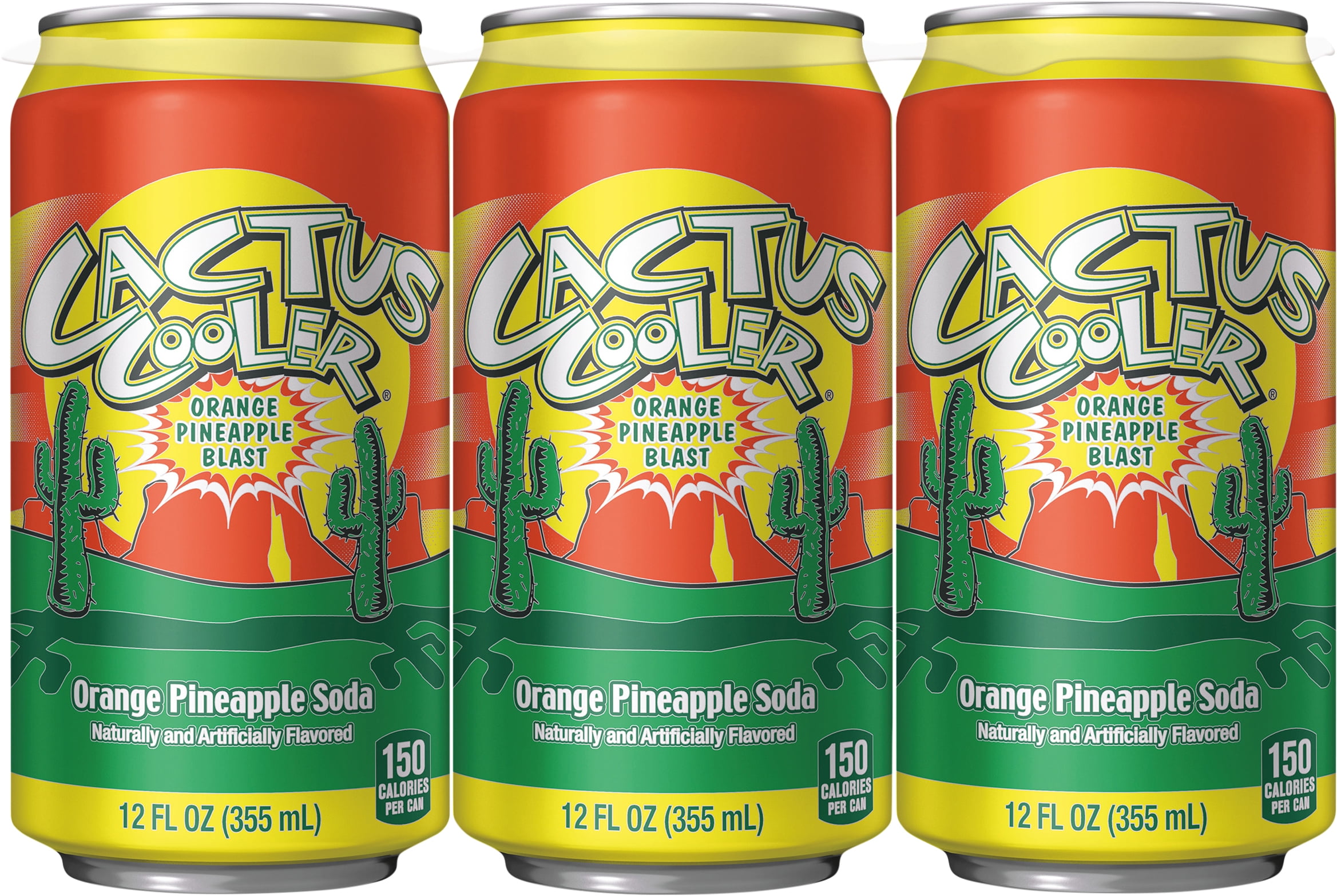 Cactus Cooler Orange Pineapple Peach Can -355ML