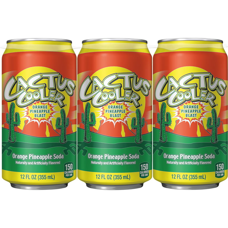 Cactus Cooler Soda 12 Pack Cans