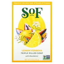 South of France French Milled Bar Soap Lemon Verbena