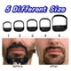 thumbnail image 4 of Seitruly Juego de 5 piezas de modelador de barba, plantilla de recorte de vello facial, guía de molde de modelado, salón Universal para Juegos de afeitado Negro, 4 of 6