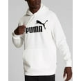 thumbnail image 2 of Puma WHITE Essentials Big Logo Fleece Hoodie, US Large, 2 of 3