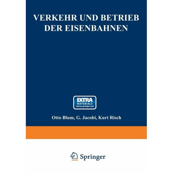 Handbibliothek Für Bauingenieure Verkehr Und Betrieb Der Eisenbahnen, Book 8, (Paperback)