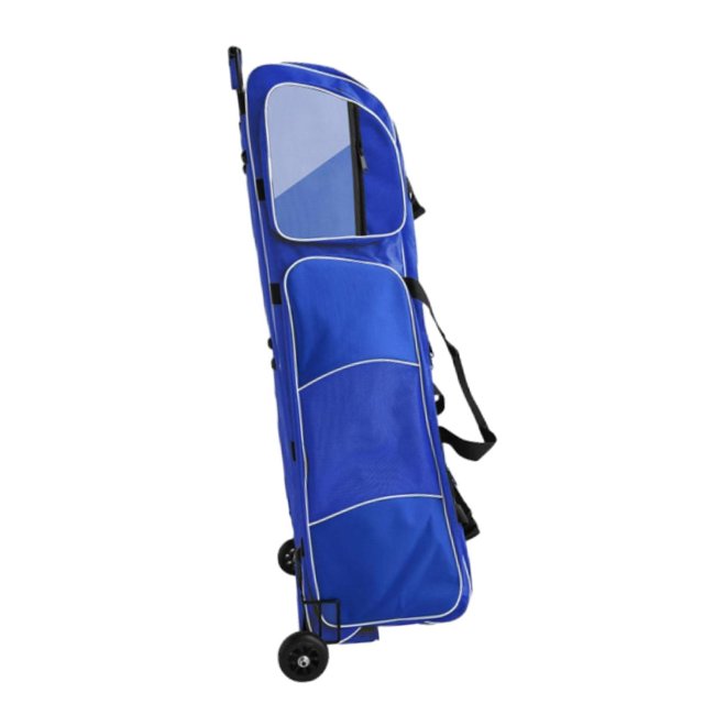 segolike Sac d'Escrime avec Roues Support Sac à Tige pour Amateurs Épée Bleu