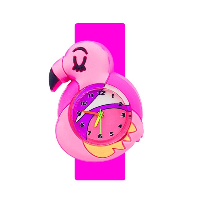 Reloj de pájaro carpintero/búho de dibujos animados para niños, juguetes de tiempo de aprendizaje para niños de 1 a 10 años, relojes de cuarzo, reloj de mariposa para bebé, Montre Enfant Gao Jinjia LED