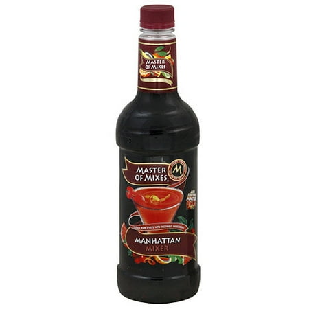 Master Of Mixes Manhattan Mixer, 33.8 oz (Pack of 12)