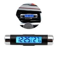 thumbnail image 4 of Termómetro De Reloj De Coche 2 En 1 Con Retroiluminación Azul Alimentado Por Batería Reloj Digital De Coche Multifuncional Indicador De Temperatura Para Automóvil Inevent VI004885-00, 4 of 6